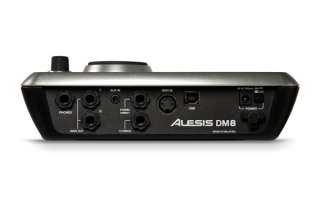 NEW Alesis DM8 USB Kit Compact Electronic Drum Set Module + DMPhones 