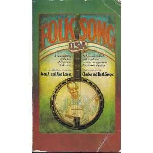  Folk Songs USA Johna. And Alan Lomax Books
