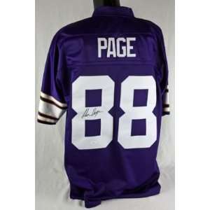  Autographed Alan Page Jersey   Authentic Sports 