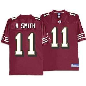 Alex Smith 49ers Maroon NFL Replica Jersey ( sz. XXXL, Maroon  Smith 