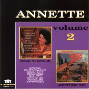 ANNETTE FUNICELLO ~ SINGS GOLDEN SURFIN HITS / ANNETTES BEACH PARTY 