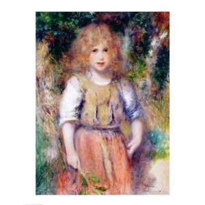  Gypsy Girl, 1879 by Pierre Auguste Renoir 18.00X24.00. Art 