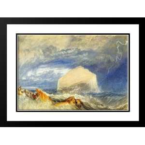 Turner, Joseph Mallord William 38x28 Framed and Double Matted The Bass 