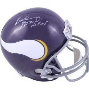 Bud Grant Autographed Helmet  Details Minnesota Vikings, HOF94 