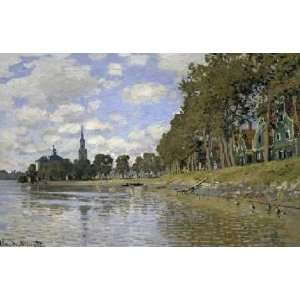  Zaandam (Holland) by Claude Monet. Size 10.00 X 6.50 Art 