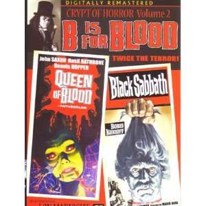  B is for Blood (DVD) Queen of Blood & Black Sabbath 