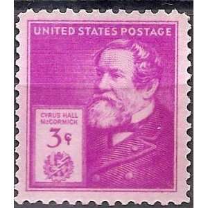   Stamps US Inventor Cyrus Hall McCormick Sc 891 MNHVF 