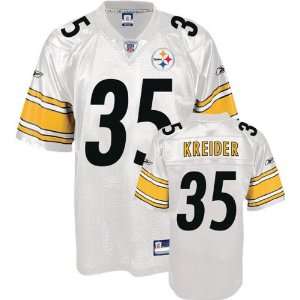  Dan Kreider White Reebok NFL Replica Pittsburgh Steelers 