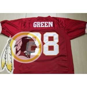  Washington Redskins #28 Darrell Green Jersey Red Throwback 