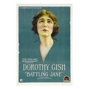  Battling Jane, Dorothy Gish, 1918 Premium Poster Print 