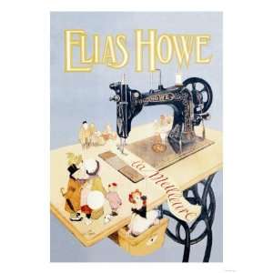 Elias Howe, La Meilleure Giclee Poster Print, 9x12