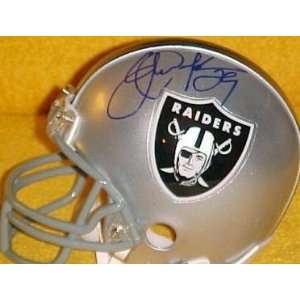 Eric Dickerson Autographed Mini Helmet   (Oakland Raiders