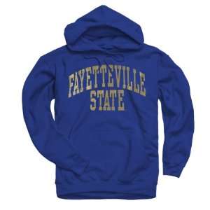  Fayetteville State Broncos Royal Arch Hooded Sweatshirt 