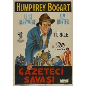   USA Poster Turkish 27x40 Humphrey Bogart Ethel Barrymore Kim Hunter
