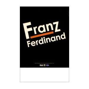 FRANZ FERDINAND Debut album   French Music Poster