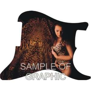   Leopard Girl Graphical J Bass Geddy Lee Pickguard Musical Instruments