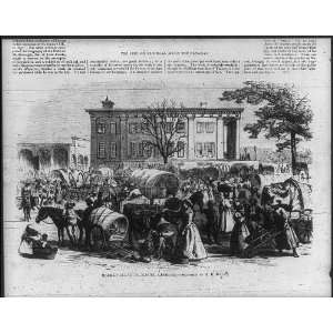  Market Scene,Macon,Georgia,Bibb/Jones County,1867,Waud 