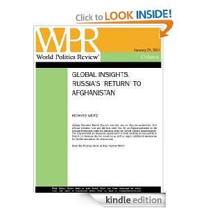 Russias Return to Afghanistan (Global Insights, by Richard Weitz 