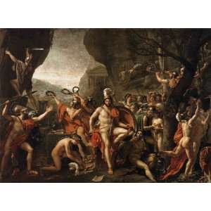  Hand Made Oil Reproduction   Jacques Louis David   50 x 36 
