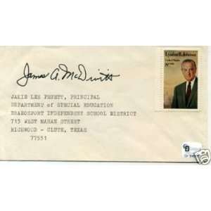  James McDivitt NASA Astronaut Rare Signed Autograph GAI 