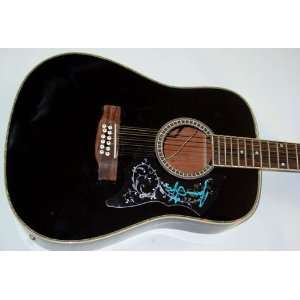 James Taylor Autographed Signed 12 string Guitar Dual Certified