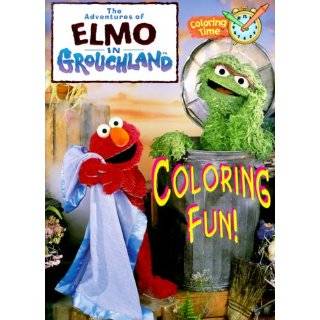 The Adventures of Elmo in Grouchland Coloring Fun by Mark Skillicorn 
