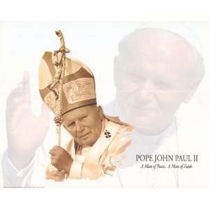  Pope John Paul II   People Poster   16 x 20