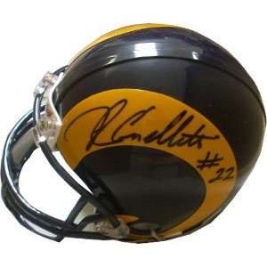 John Cappelletti Signed Rams Mini Helmet