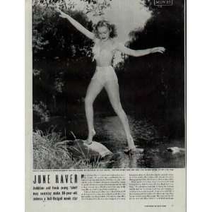 JUNE HAVER   Ambition and fresh young talent may someday make 18 year 