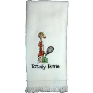   Tennis Katie Small Tennis Towel (Wimbleton White)