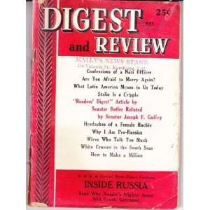 Digest and Review 1944  May Kenneth Walsh. Contributors include Harry 