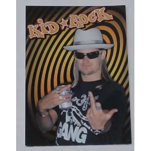 KID ROCK UK POSTCARD