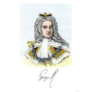  George Ii, King of England, with His Signature Premium 