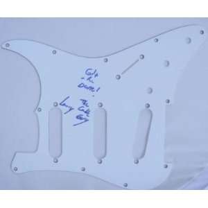  Larry The Cable Guy Signed Fender Strat Pickguard COA 