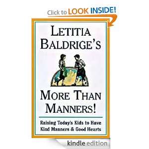 Letitia Baldriges More Than Manners Letitia Baldrige  