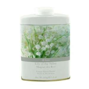  Taylor Of London White Lily Of The Valley Talcum Powder 