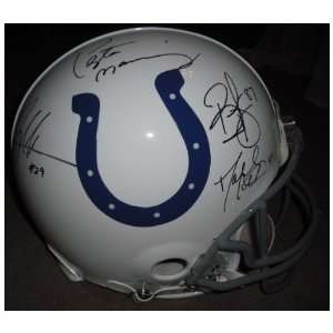  Indianapolis Colts Signed Pro Helmet 