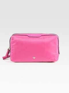 Anya Hindmarch   Patent Leather Accented Nylon Cosmetic Bag
