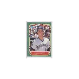  1987 Fleer Star Stickers #70   Mark Langston Sports Collectibles
