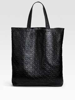Comme des Garcons   Large Embossed Leather Tote    