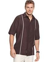 Cubavera Big and Tall Shirt, Pieced Shirt