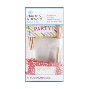 Martha Stewart Modern Festive Food Picks 24/Pkg; 3 Items/Order
