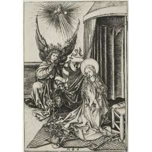 Hand Made Oil Reproduction   Martin Schongauer   24 x 34 inches   The 