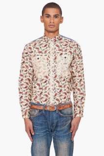 Junya Watanabe Beige Paisley Button Down for men  