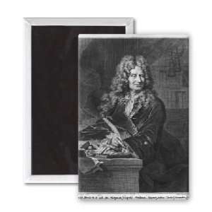 Portrait of Nicolas Boileau, known as   3x2 inch Fridge Magnet 