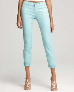 For All Mankind Jeans   Crop Skinny Jeans in Turquoise   Denim 