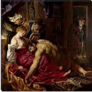 Samson and Delilah by Peter Paul Rubens Canvas Painting Reproduction 
