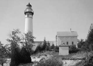 Manitou Island Lighthouse Glen Arbor MI 1980 Photo  