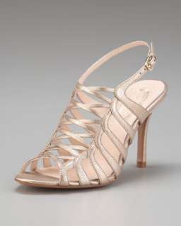 Leather Cage Sandal  
