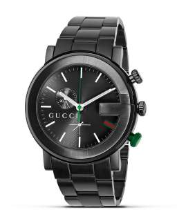 Gucci G Chrono Collection Black PVD Watch, 44 mm   Fine Jewelry 